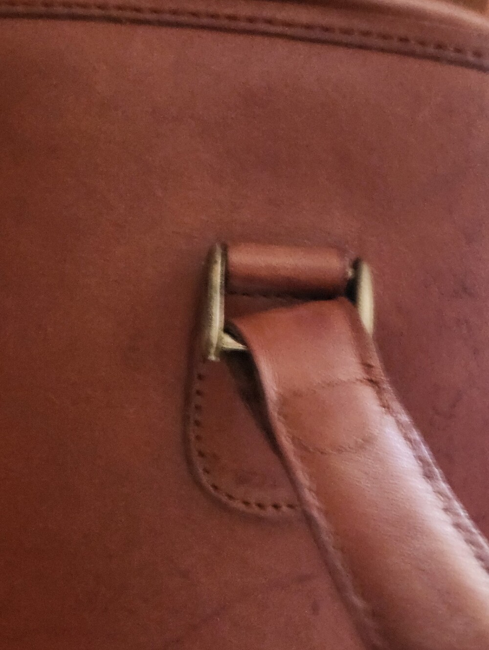 Vtg Coach Brown Leather Shoulder Bag - Picture 5 of 16